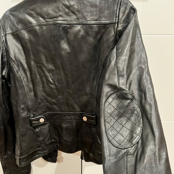 Vintage Soft Leather Jacket Size M - Picture 5 of 5